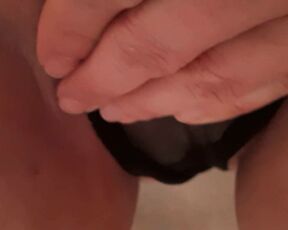 Masturbating with toy